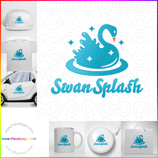 Acheter un logo de Swan Splash - 61746