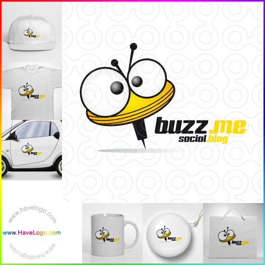 Compra un diseño de logo de bee 4417
