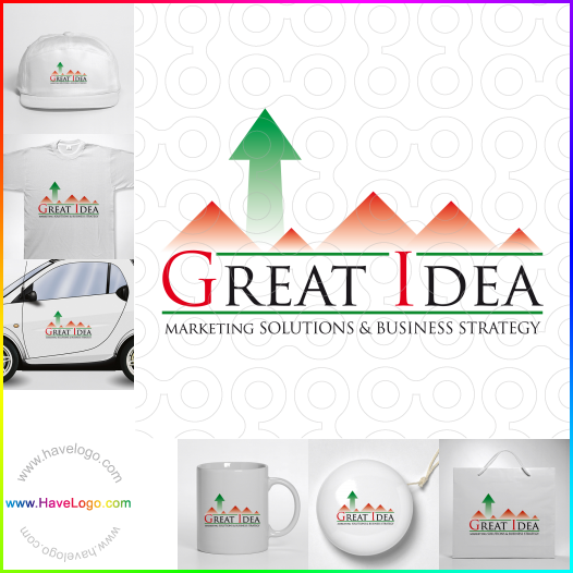 Compra un diseño de logo de soluciones empresariales 22322
