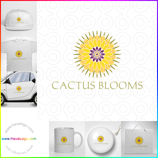 Compra un diseño de logo de cactus 42342
