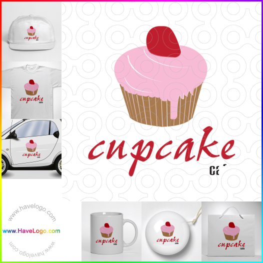 Koop een cupcake logo - ID:15249
