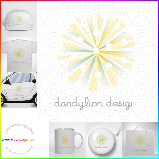 Compra un diseño de logo de dandylions 11572