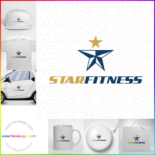 Koop een fitnesswebsite logo - ID:45528