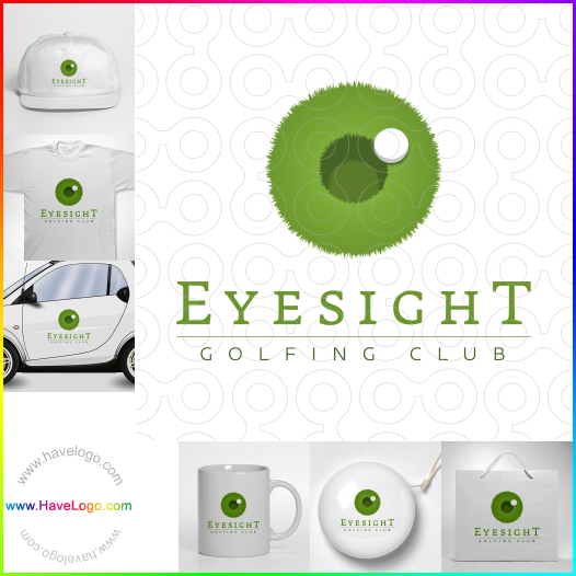 Compra un diseño de logo de golf 12120