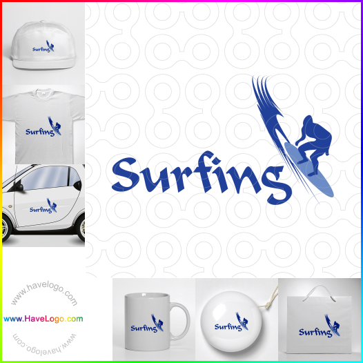 Compra un diseño de logo de Surf 14126