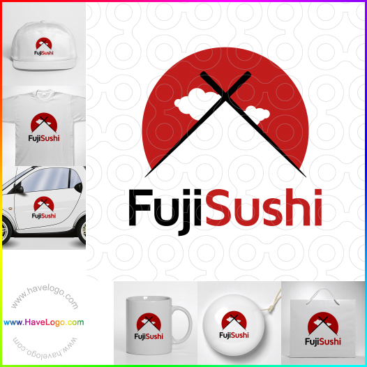 Acquista il logo dello sushi bar 27761
