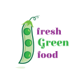 Logo détaillant de légumes