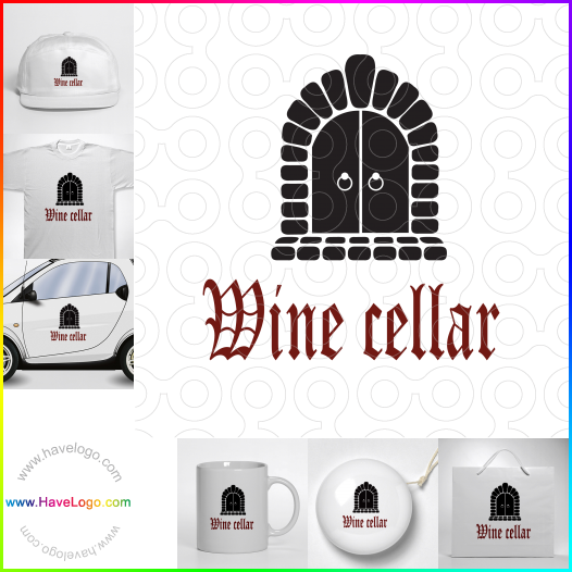 Compra un diseño de logo de vino 38890