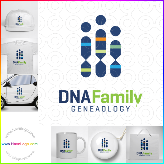 Compra un diseño de logo de Geneaología familiar de ADN 59978
