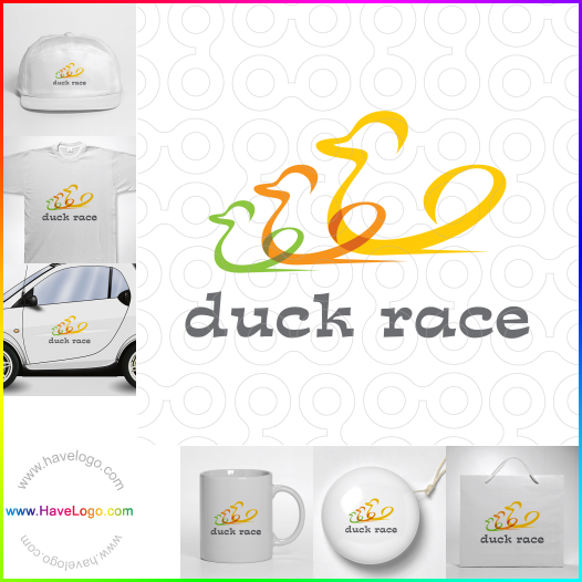 Koop een Duck Race logo - ID:62799