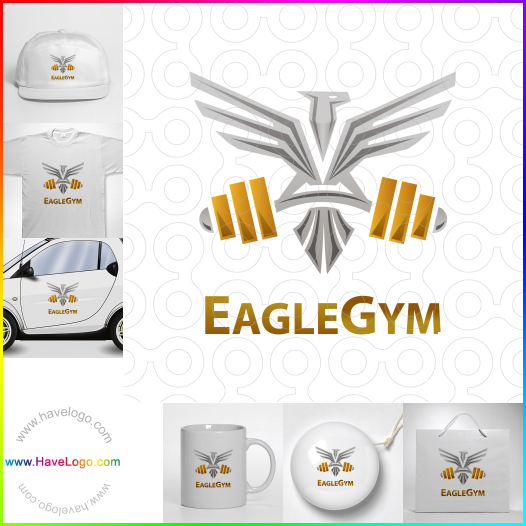 Compra un diseño de logo de Eaglegym 65216