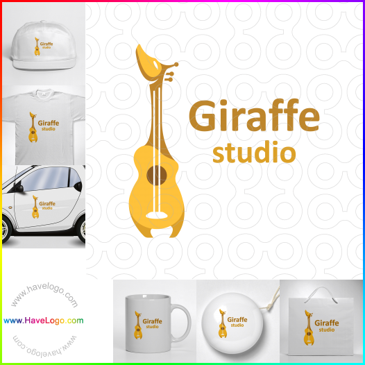 Koop een Giraffe studio logo - ID:62119