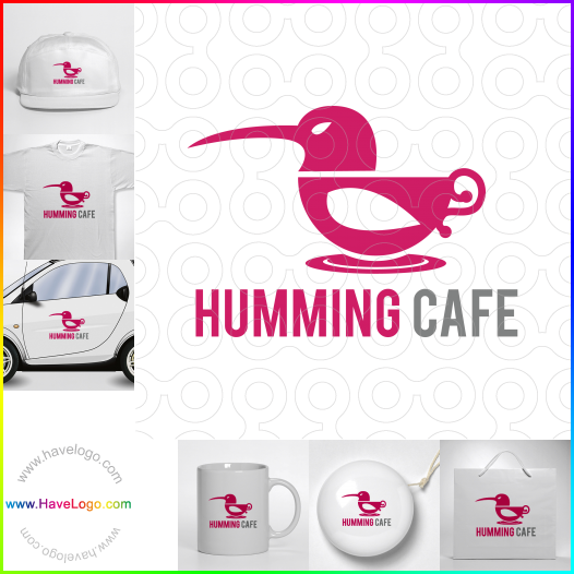 Compra un diseño de logo de Humming Cafe 64632