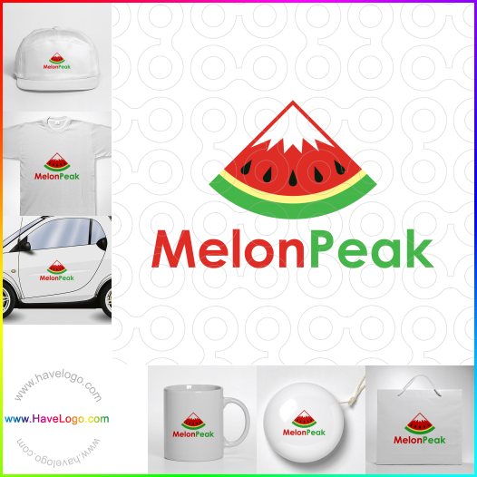 Compra un diseño de logo de Melon Peak 64972
