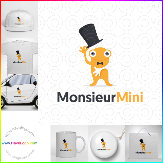 Compra un diseño de logo de Monsieur Mini 63621