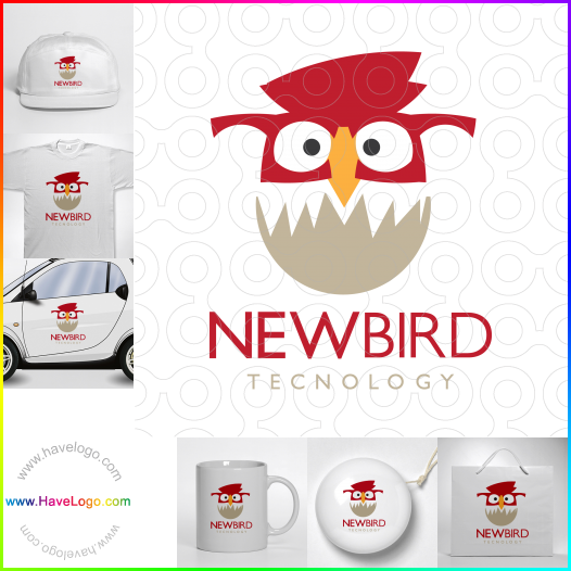 Acquista il logo dello Nuovo uccello 66059