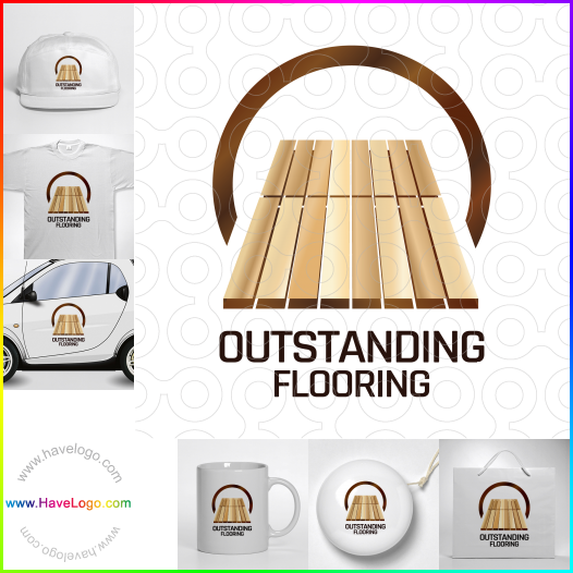 Koop een Outstanding Flooring logo - ID:61588