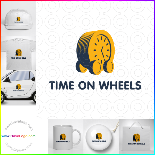 Acheter un logo de Temps sur roues - 60643