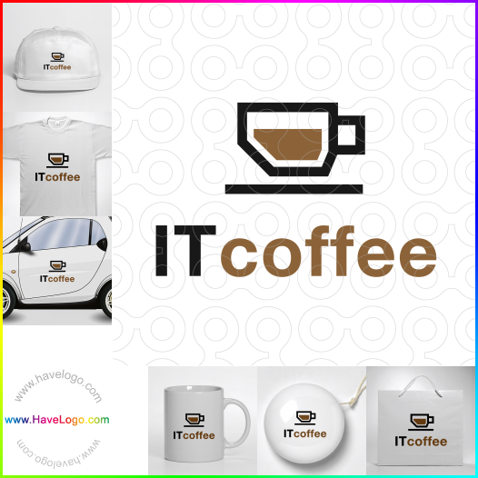 Compra un diseño de logo de marca de café 43850