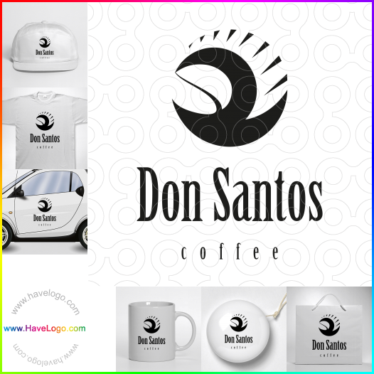 Koop een koffiebedrijf logo - ID:25830