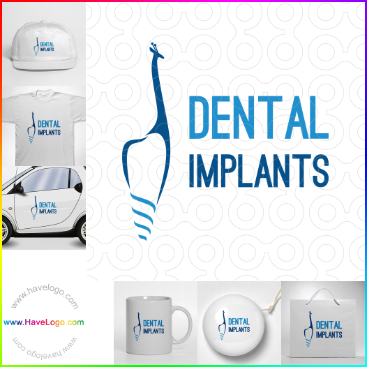 Compra un diseño de logo de Implantes dentales 62222