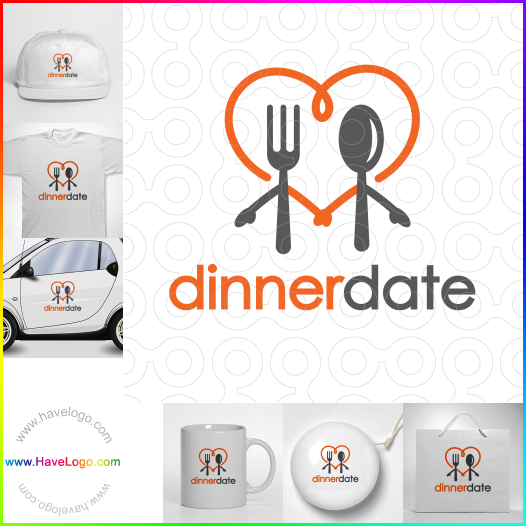 Koop een diner logo - ID:43102