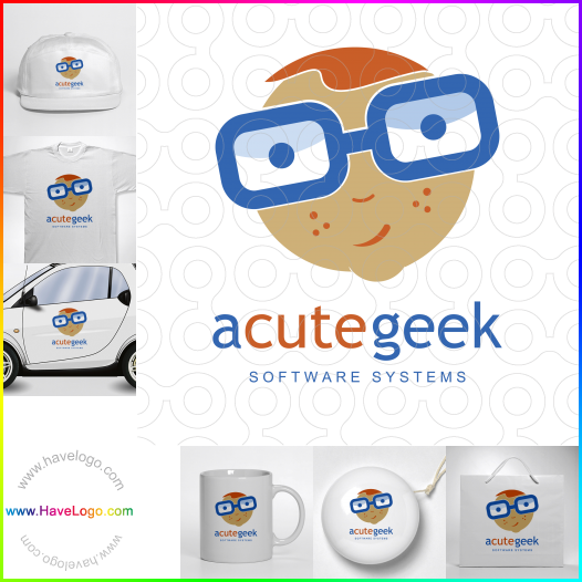 Acheter un logo de geek - 46739