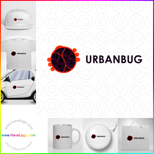 Compra un diseño de logo de ladybug 11464
