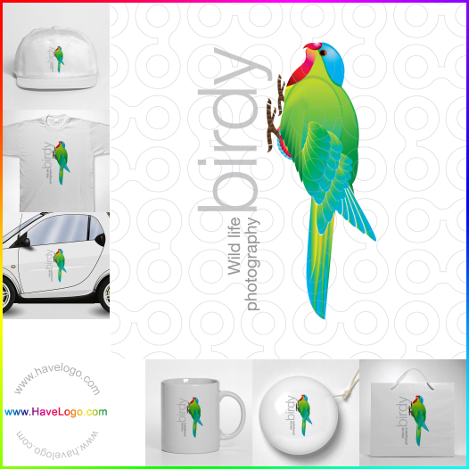 Koop een papegaai logo - ID:4521