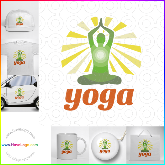 Acquista il logo dello pratiche yoga 22565