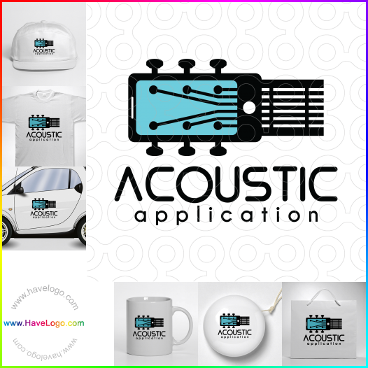 Compra un diseño de logo de Aplicación acústica 60390