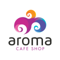 logo de Aroma Cafe Shop
