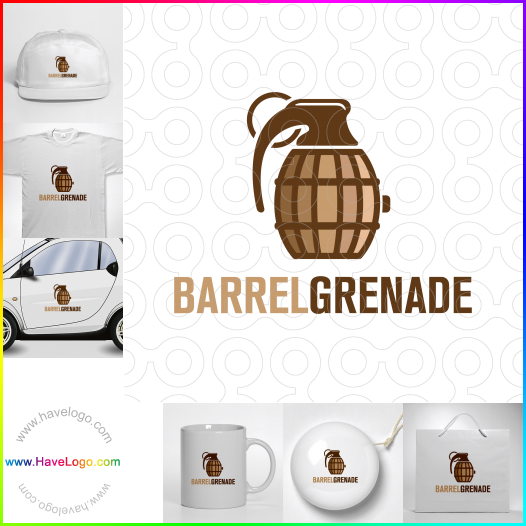 Acheter un logo de Grenade-baril - 67356