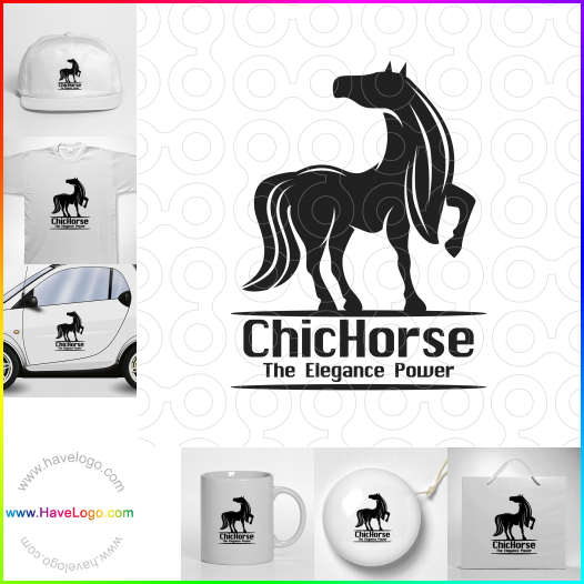 Compra un diseño de logo de ChicHorse 62555
