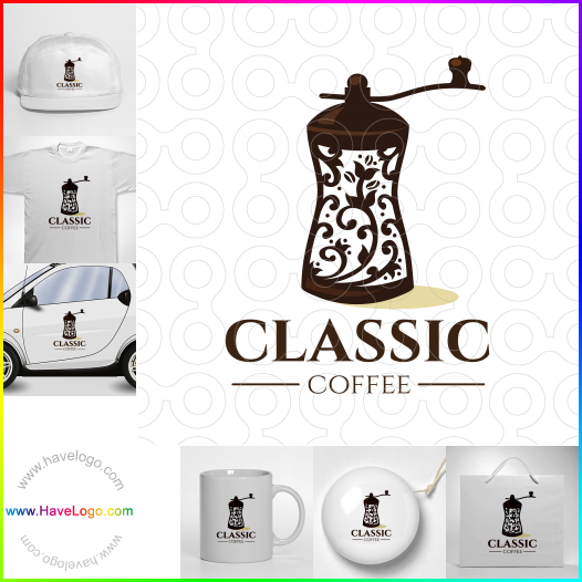 Compra un diseño de logo de Café clásico 62638