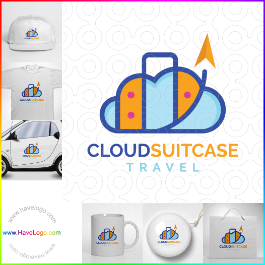 Koop een Cloud Suitcase logo - ID:61415