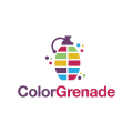 Kleurengranaat Logo