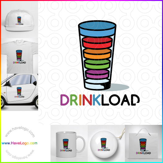 Compra un diseño de logo de Drink Load 66003