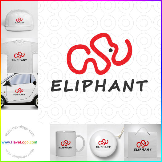 Compra un diseño de logo de Eliphant 66967