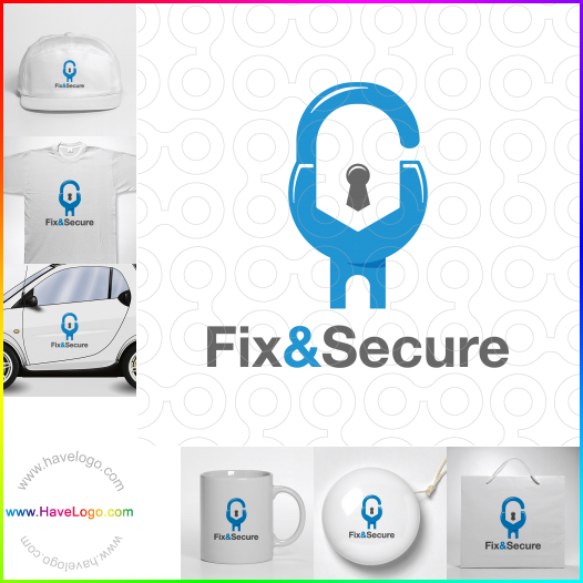 Koop een Fix en Secure logo - ID:62302