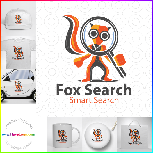 Compra un diseño de logo de Fox Search 60931