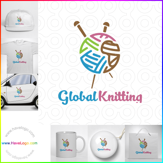 Acquista il logo dello Global Knitting 61239
