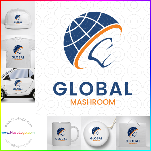 Acquista il logo dello Global Mashroom 65395