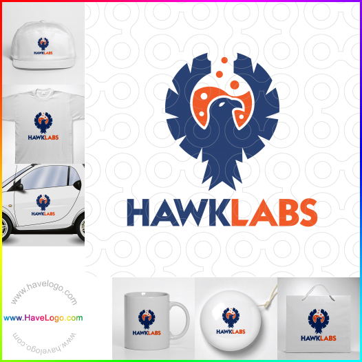 Compra un diseño de logo de Hawk Labs 60368