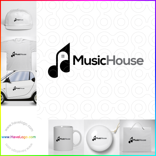 Compra un diseño de logo de Music House 65470