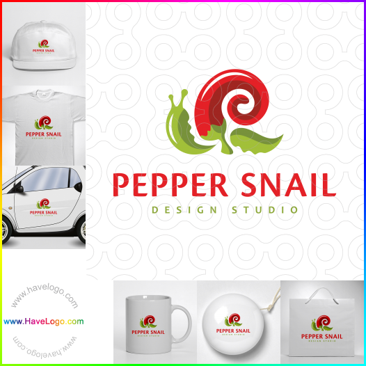 Koop een Pepper Snail logo - ID:61823