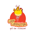 Logo cuisse de poulet