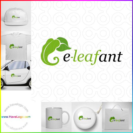 Koop een olifant logo - ID:43367