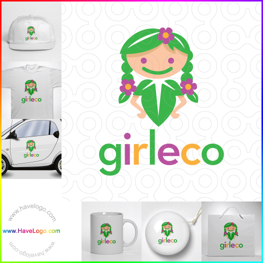 Acheter un logo de girleco - 66605