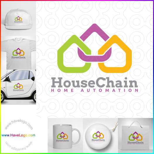 Acheter un logo de constructeur de maison - 35294